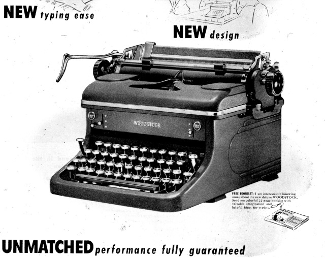 woodstock typewriter